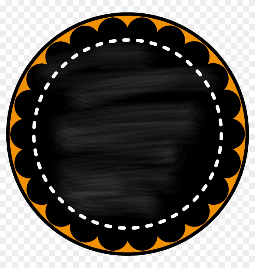 Borders And Frames, Art Frames, Label, Food Truck, - Circle Clipart #3492949