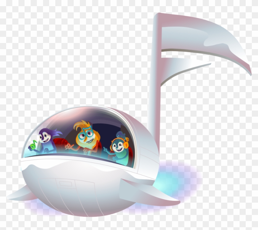 Bienvenidos A Viajeros Del Pentagrama - Cartoon Clipart