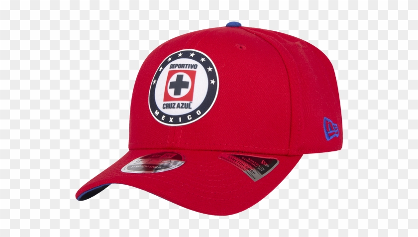 Gorra New Era Futbol 9fifty Cruz Azul Scarlet - Baseball Cap Clipart