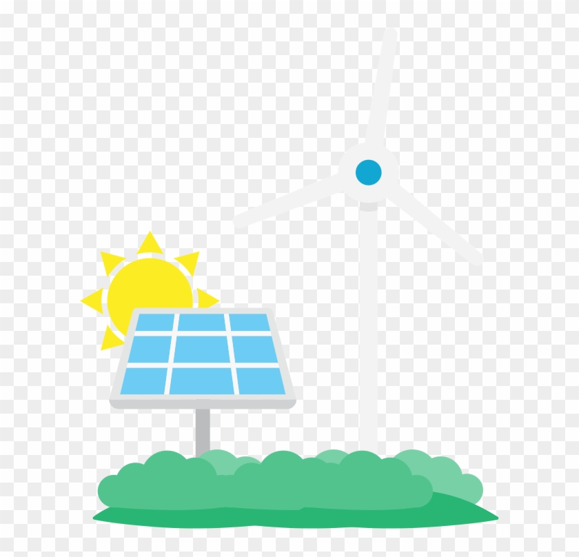Renewable Energy - - Wind Turbine Clipart #3493684