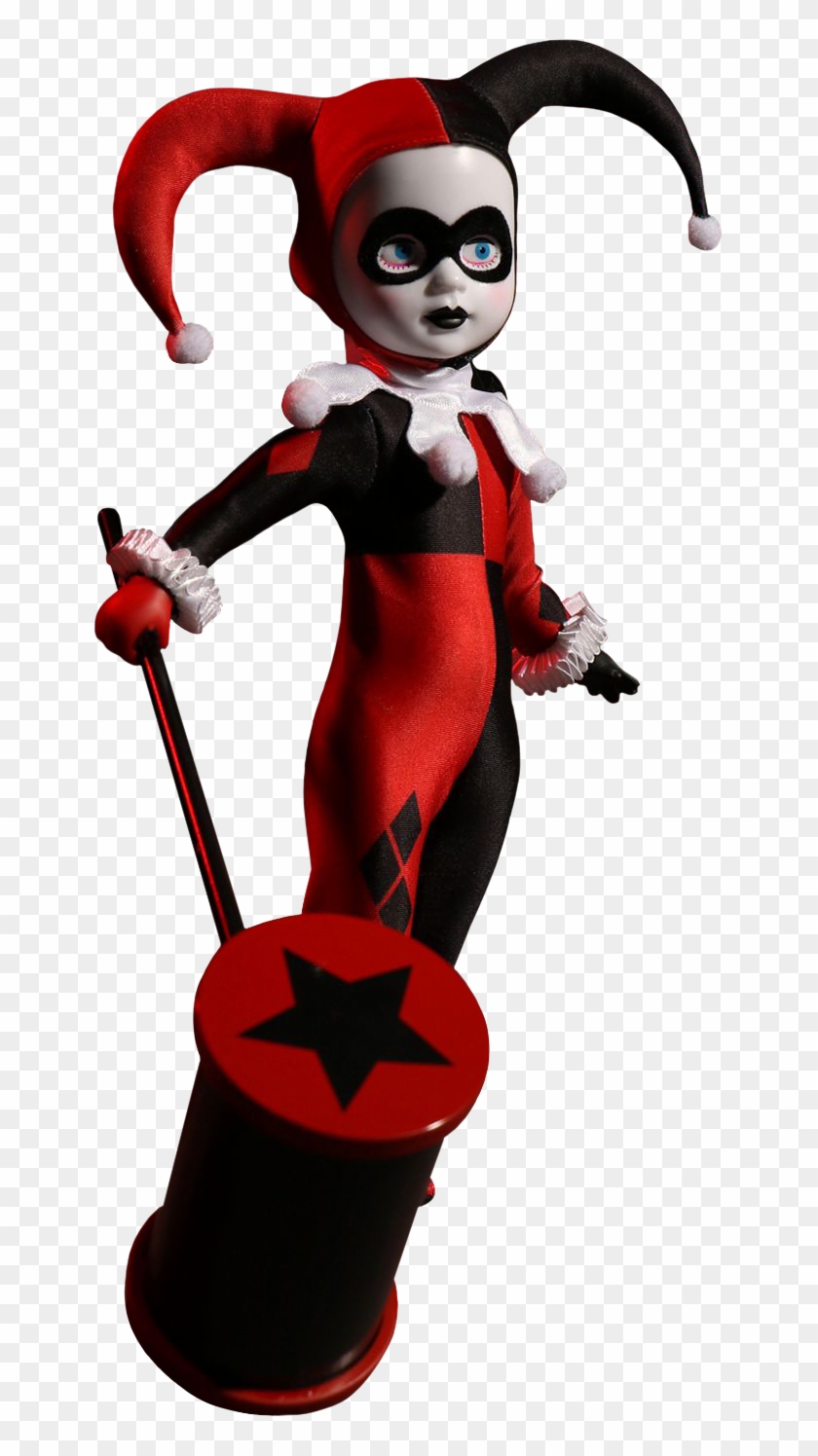 Harley Quinn 10” Living Dead Doll - Harley Quinn Png Doll Clipart #3494046