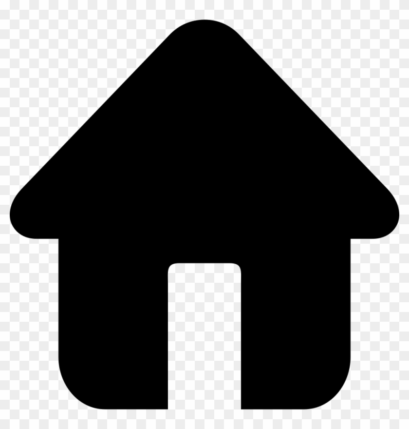 Png File Svg - Black House Icon Png Clipart