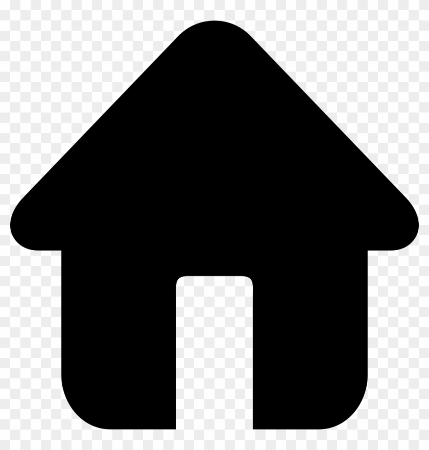 Png File Svg - Black House Icon Png Clipart #3494133