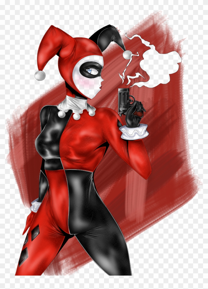 Harley Quinn - Cartoon Clipart #3494615