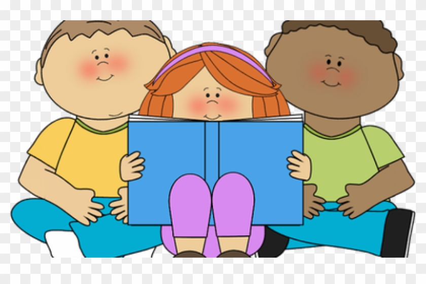 Clipart Of Children Reading - Reading Log Clip Art - Png Download