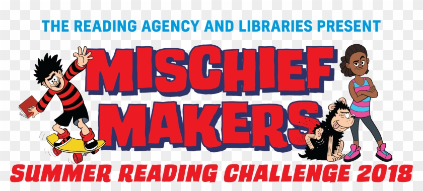 Mischief Makers English&bw Final-4 - Mischief Makers Summer Reading Challenge 2018 Clipart #3495213