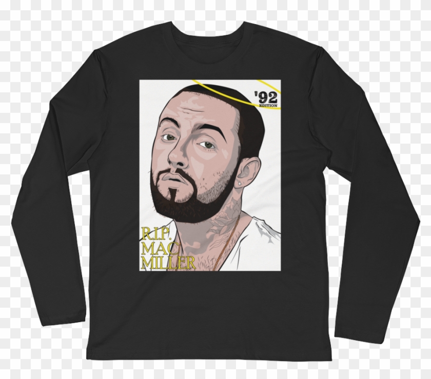 Load Image Into Gallery Viewer, Mac Miller Long Sleeve - Aj Styles New Shirt Clipart #3495306