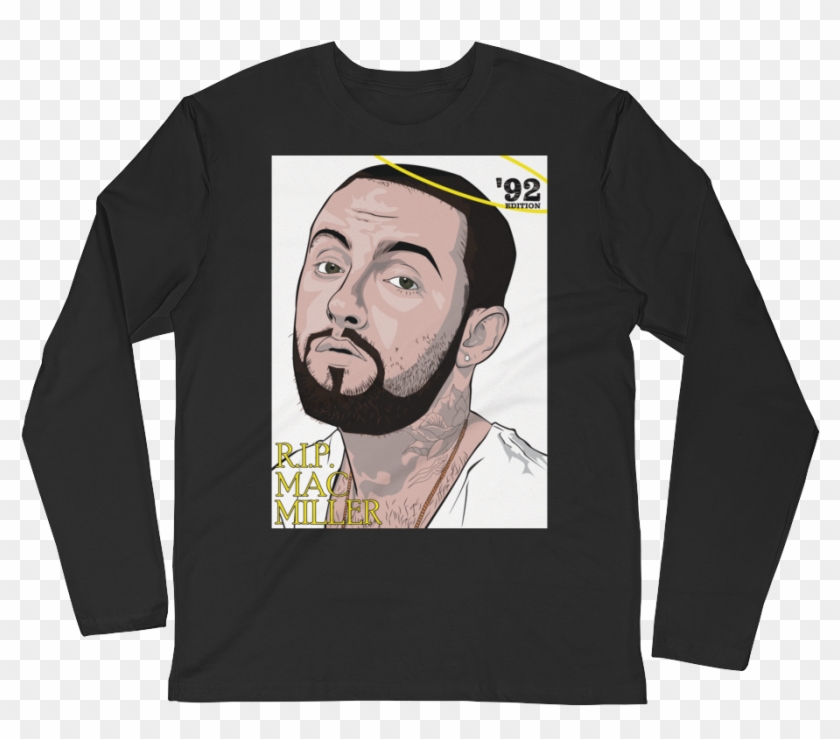 Load Image Into Gallery Viewer, Mac Miller Long Sleeve - Aj Styles New Shirt Clipart