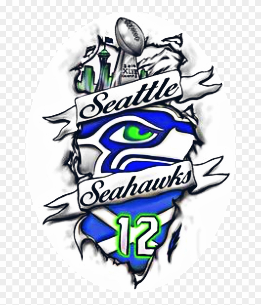 Reportar Abuso - Seattle Seahawks Clipart #3495387