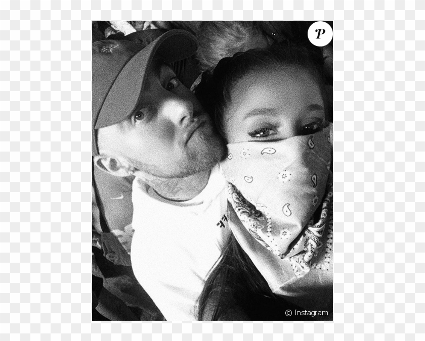 Ariana Grande Et Mac Miller Amoureux, Photo Instagram - Mac Miller And Ariana Grande Coachella 2018 Clipart #3495493