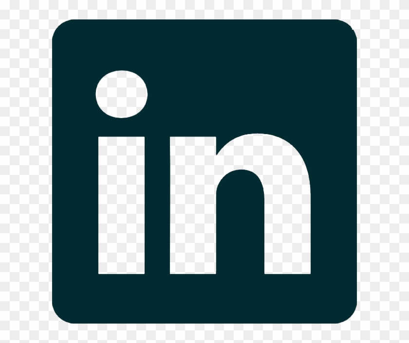 Contact - Linkedin Logo Dark Blue Clipart