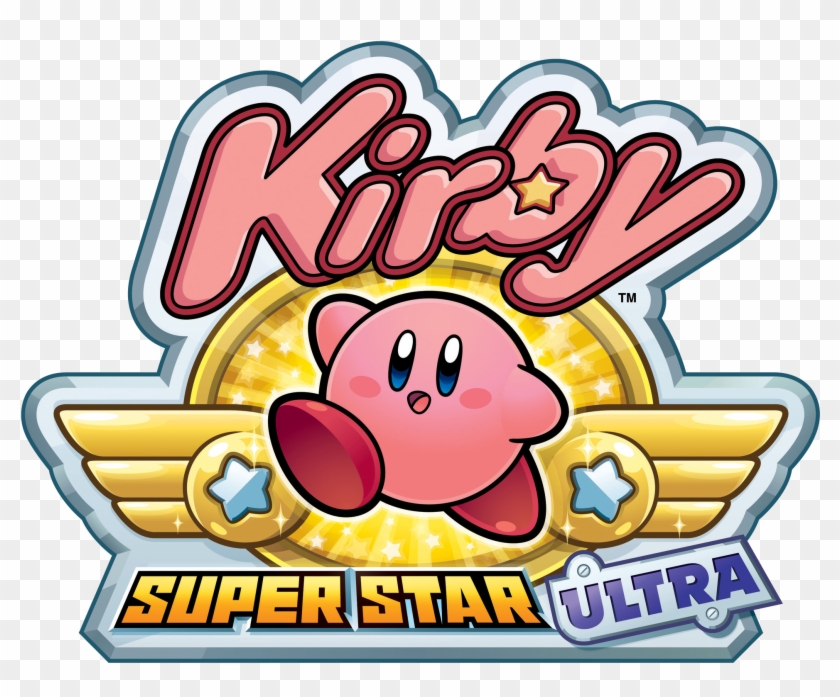 Kirby Super Star Ultra Logo Clipart