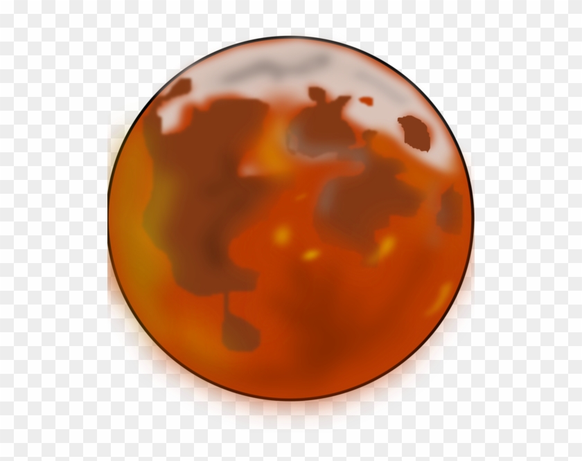 Planet Mars Earth Saturn Long Tail Keyword - Circle Clipart