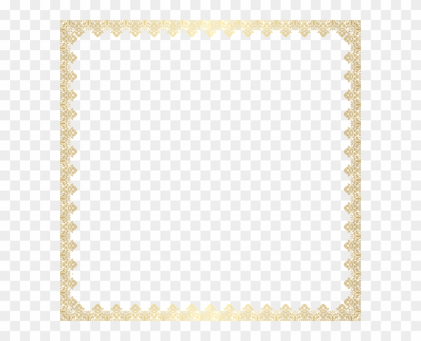 Frame Border Gold Clip Art Png Image - Paper Transparent Png #3496282