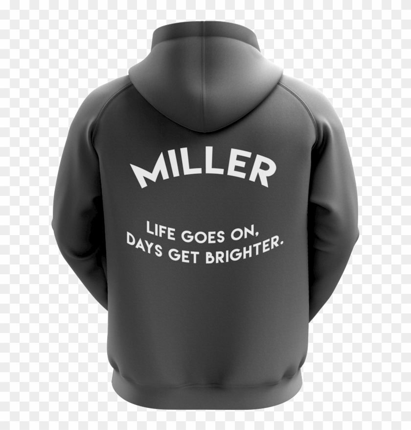 Mac Miller Hoodie Back - Hoodie Clipart