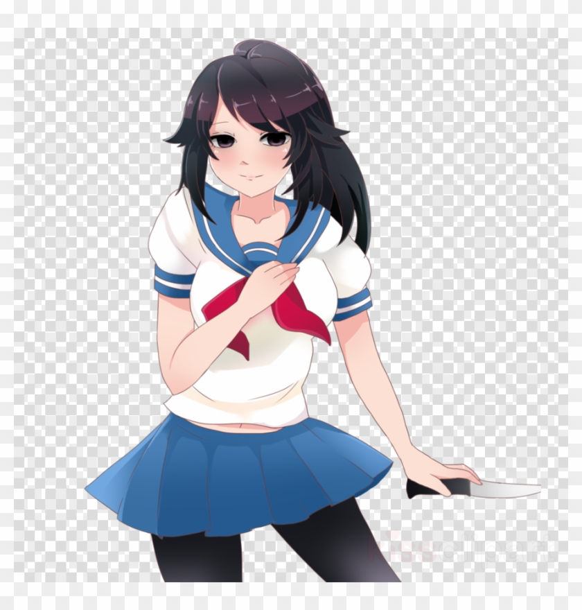 Yandere Chan Png Clipart Yandere Simulator , Png Download - Prakash Varrier Girl Photo Download Hd Transparent Png