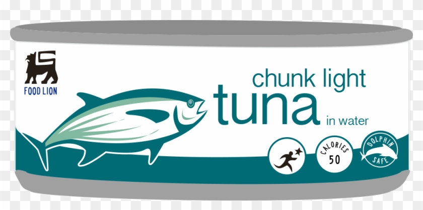 Ahold Delhaize Food Lion Tuna Can - Food Lion Canned Tuna Clipart #3496964