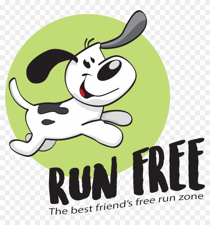 Run Free Dog Fields Ltd - Cartoon Clipart #3496986