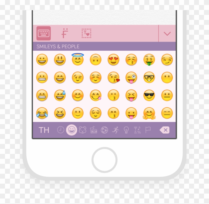 Enjoy Typing With Emoji Keyboard - Iphone Emoticons Clipart #3497661