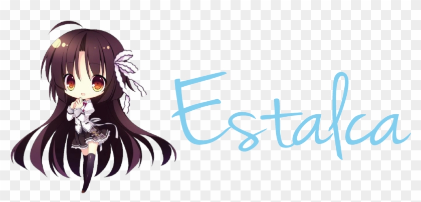 Chibi Anime Girl With Black Hair Clipart