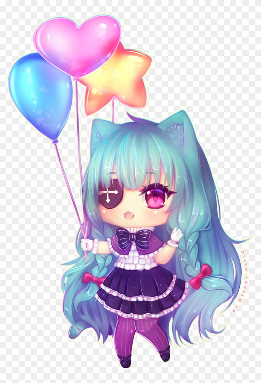 Eurus Clipart Chibi - Hbd Neko - Png Download #3497954