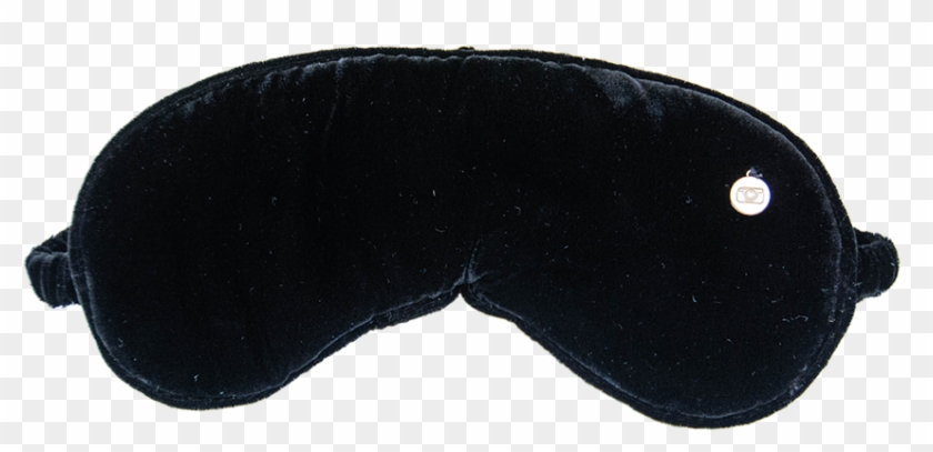 Bo Black Silk Velvet Sleeping Mask - Leather Clipart #3497959