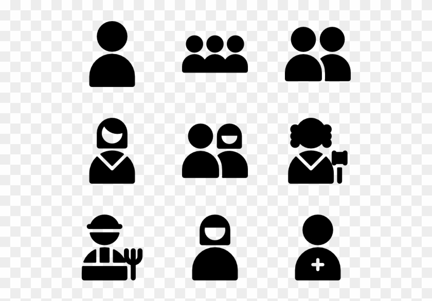 Masculine Icon Packs - Transparent Background People Icon Clipart #3498222