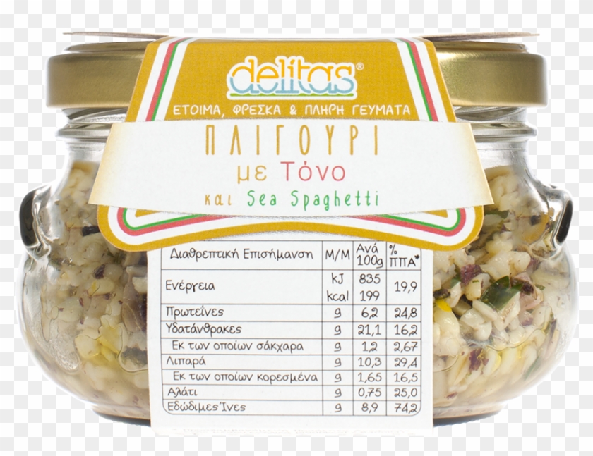 Bulgur With Tuna Fish - Shirataki Noodles Clipart