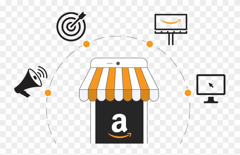 Today Amazon Sells Over 132 Million Products In Uk, - Amazon Advertising Clipart