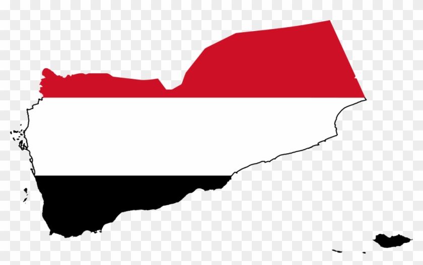 Saudi Coalition Threatens Force To Prod Yemen Rebels - Yemen Flag And Map Clipart