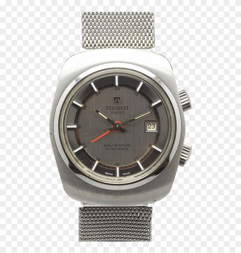 Tissot Swiss Navigator Sonorous Horare Vintage Watch - Analog Watch Clipart