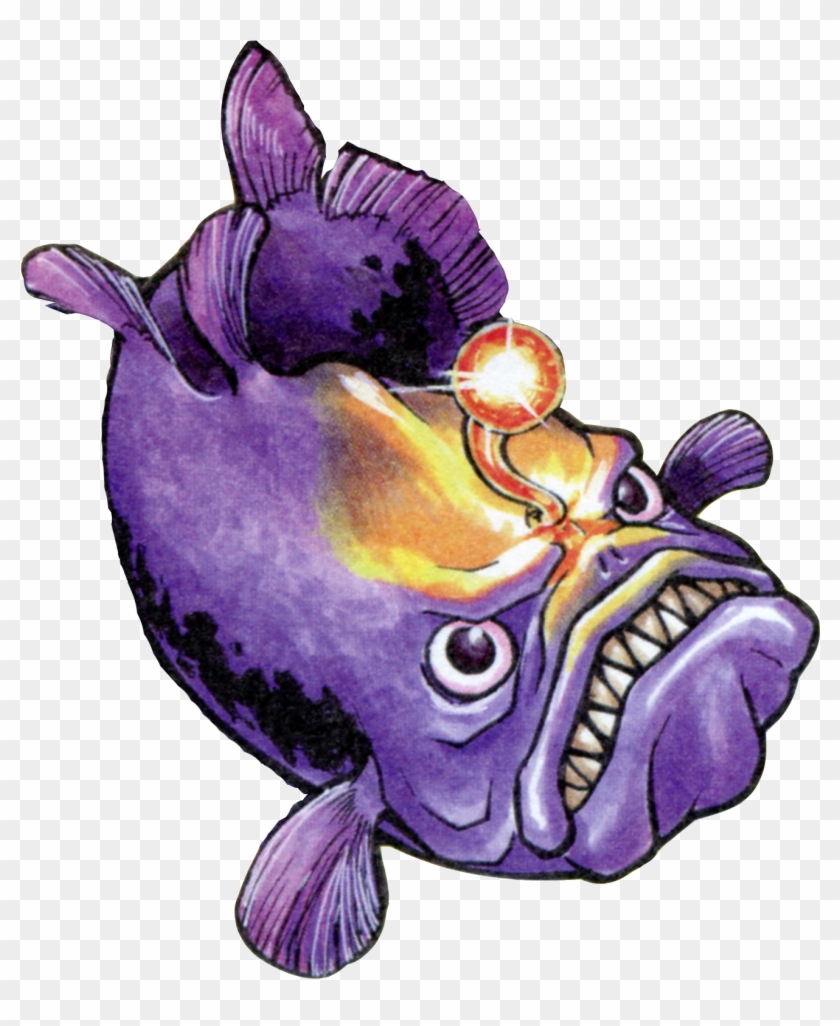 Angler-fish - Link's Awakening Boss Art Clipart #3499229