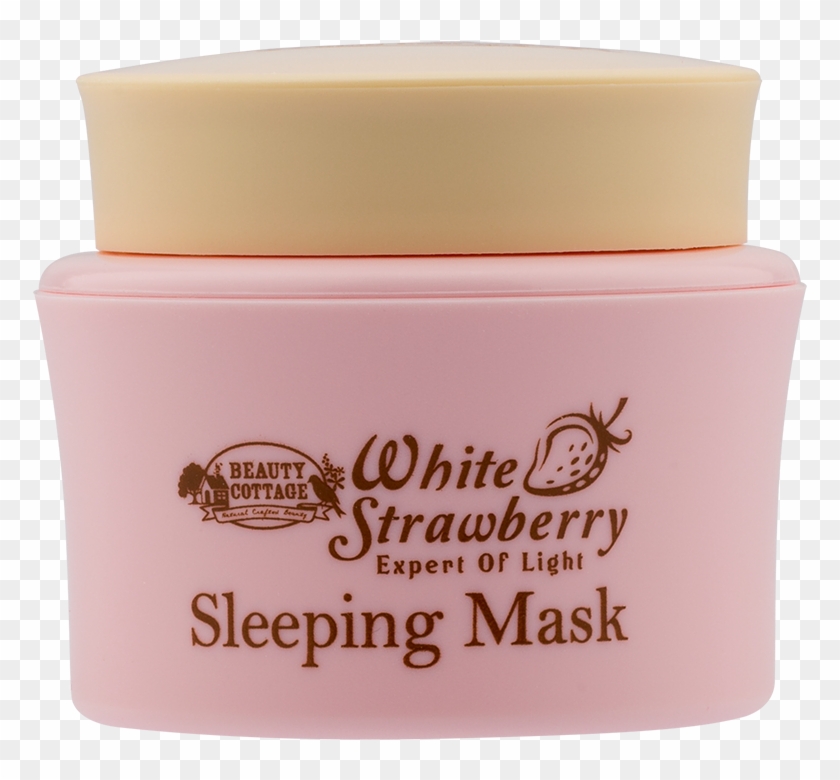 White Strawberry Expert Of Light Sleeping Mask Clipart