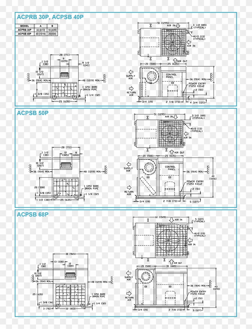 Dunham Bush Acpsb R407c 50hz /60hz 8kw-389kw Central - Dunham Bush Aircon Wiring Diagram Clipart #3499593