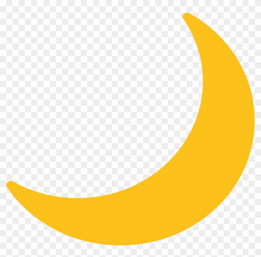 Icons Logos Emojis - Twitter Moon Emoji Clipart (#350179) - PikPng