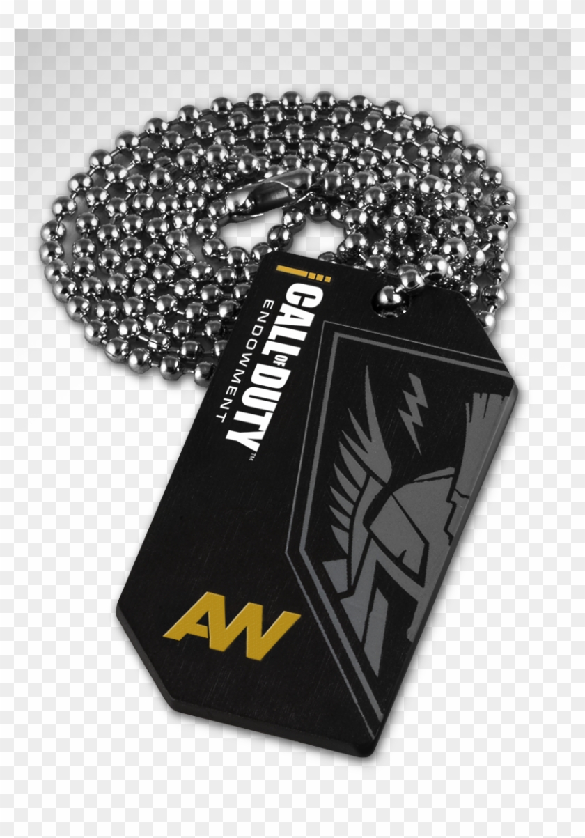 Cod Aw Dogtag With Chain - Call Of Duty Black Ops Clipart