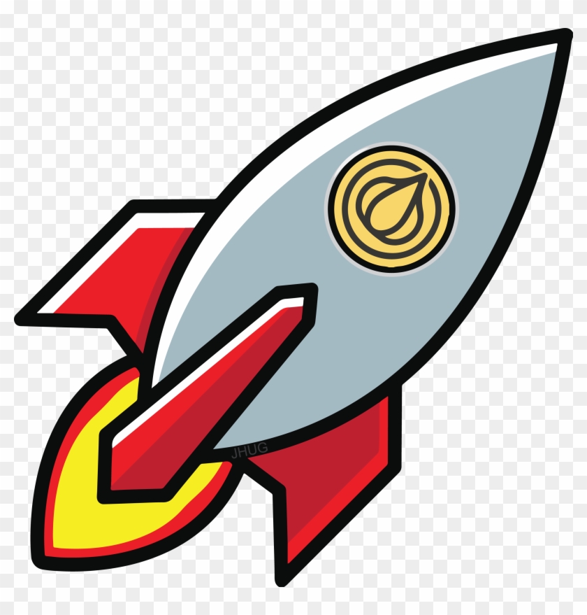Garlicoin - Rocket Emoji Jpg Clipart #350509