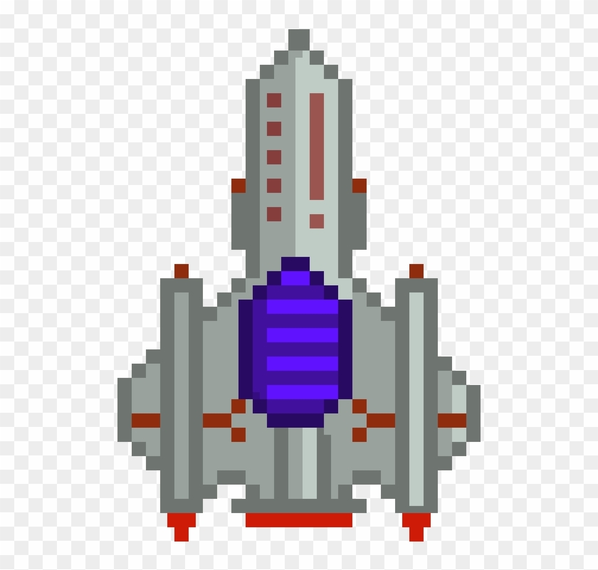 Rocketship For Scratch - Pixel Clipart #350650