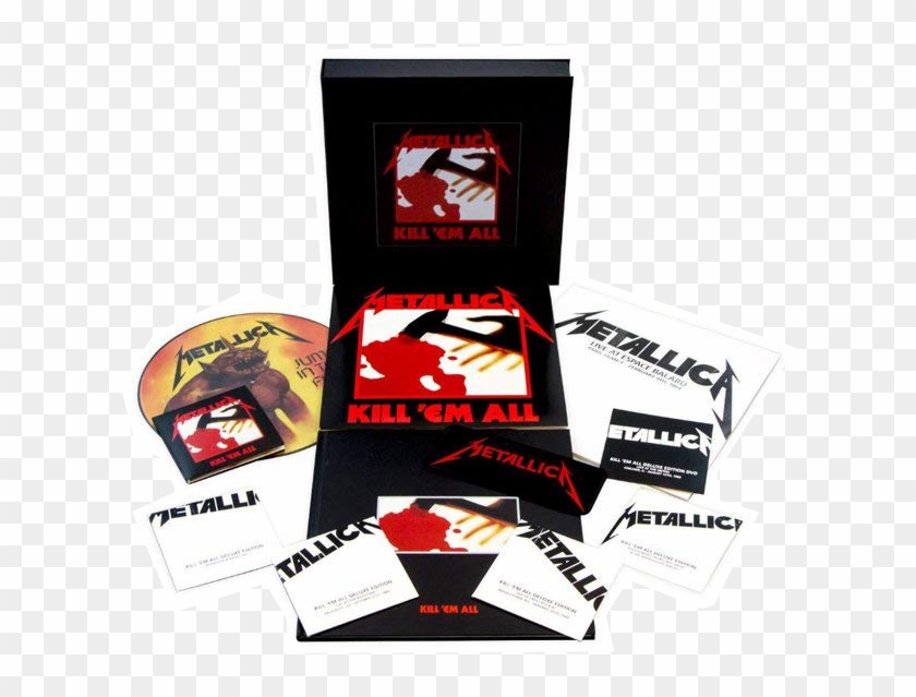 Kill Em All - Metallica Kill Em All Box Set Clipart #350722