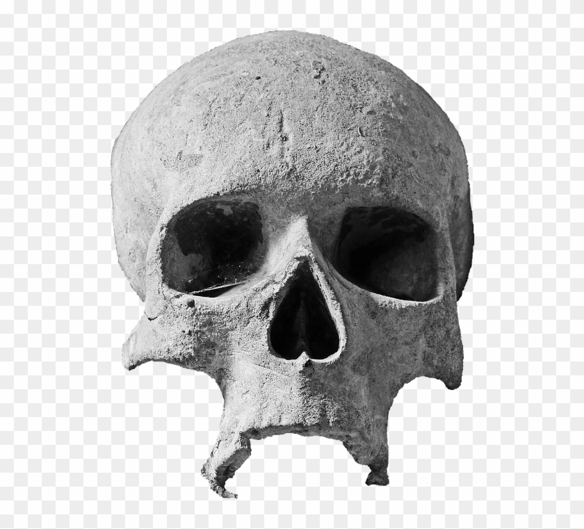 Grunge Skull Png - Skull Clipart
