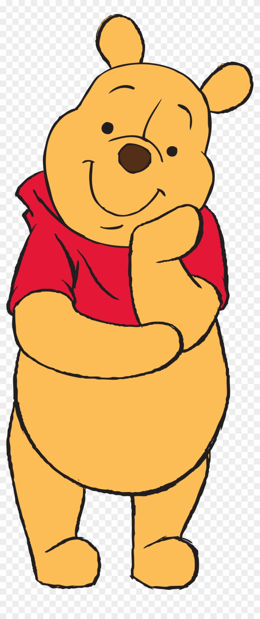 Winnie Pooh - Transparent Background Winnie The Pooh Png Clipart #350995