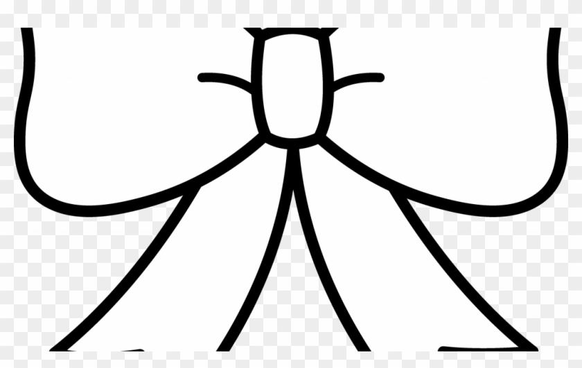 Download By Size - Ribbon Png Black And White Clipart Transparent Png #350999