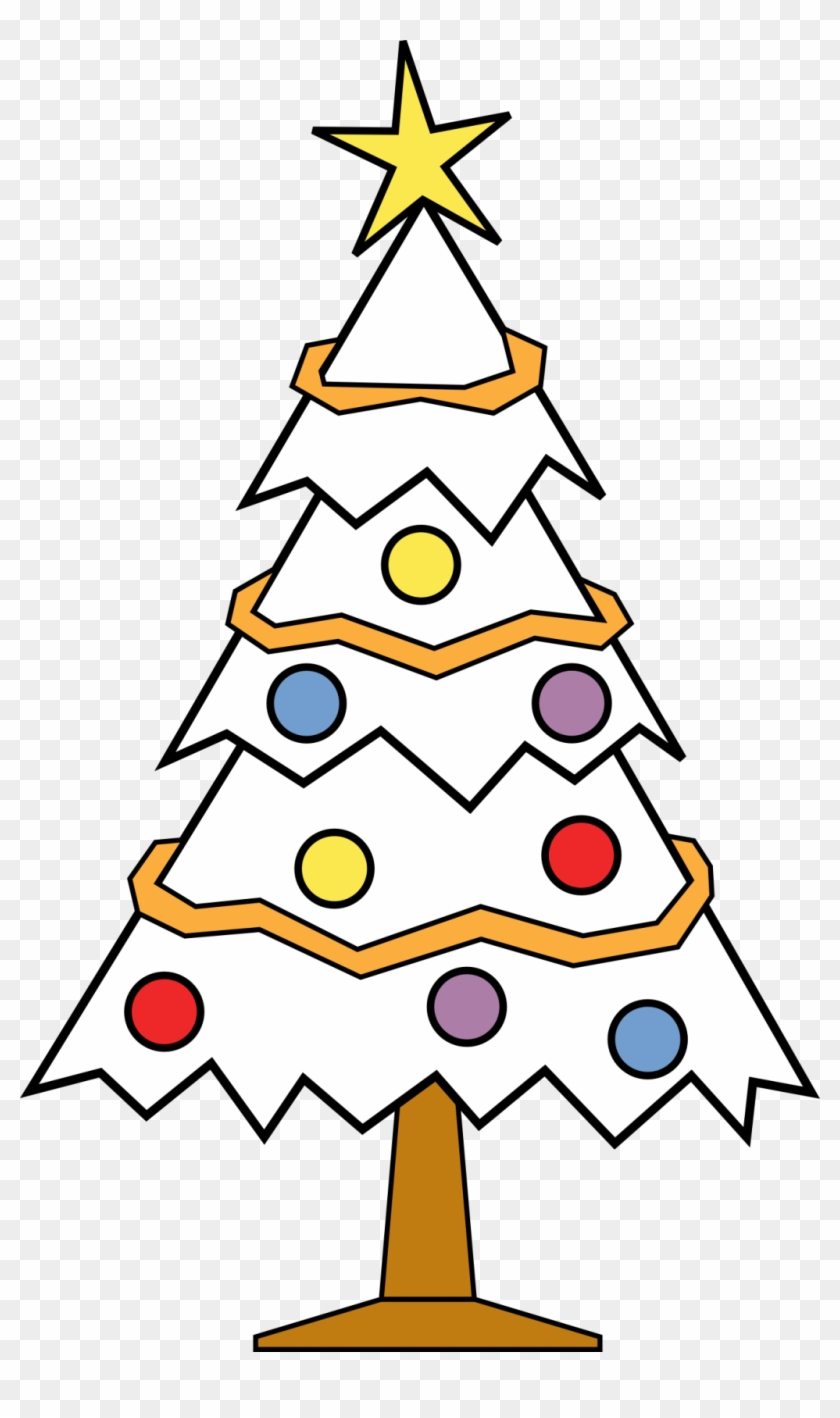 Christmas Tree Clip Art - Christmas Tree Ki Drawing - Png Download