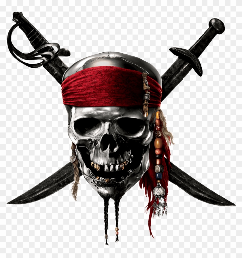 Pirates Of The Caribbean Skull Sign - Pirates Of Caribbean Skull Clipart