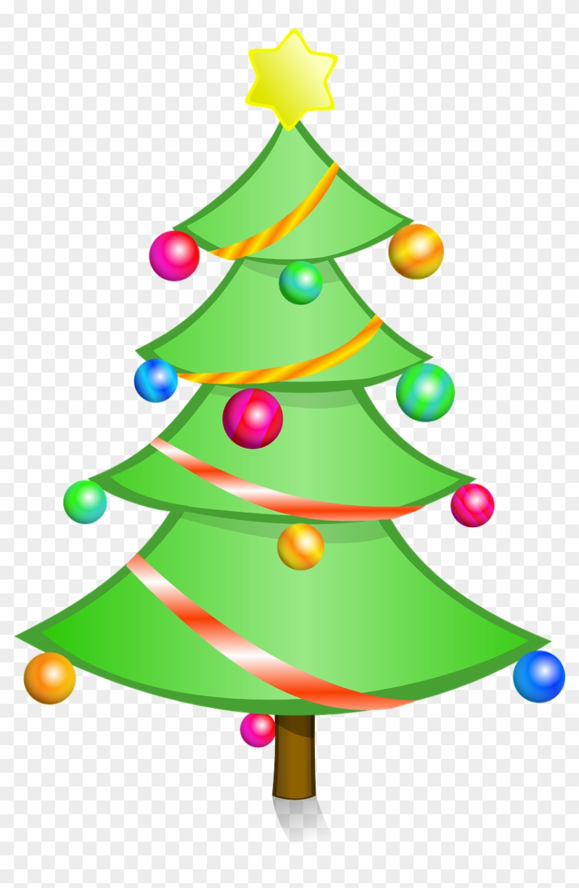 Christmas Tree Clip Art Png Transparent Png #351299