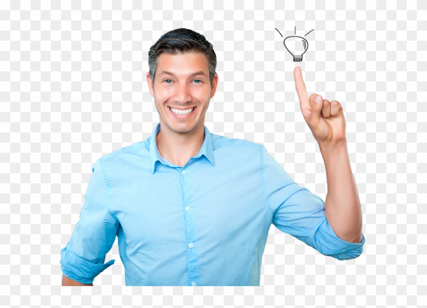 Idea Image - Man With An Idea Png Clipart