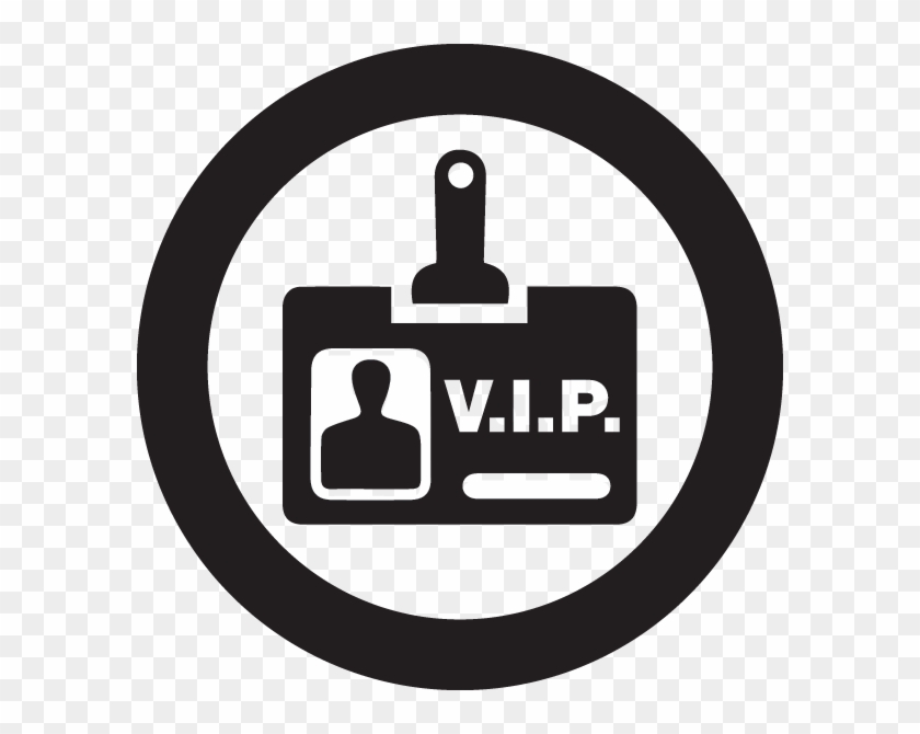 In The Vip Clip - Sign - Png Download #351717