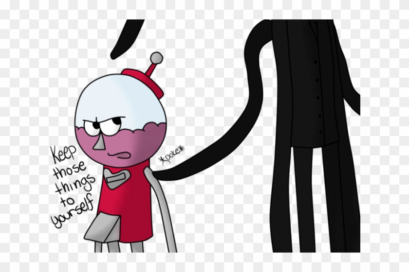 Slenderman Clipart Transparent - Minecraft Slender Man - Png Download