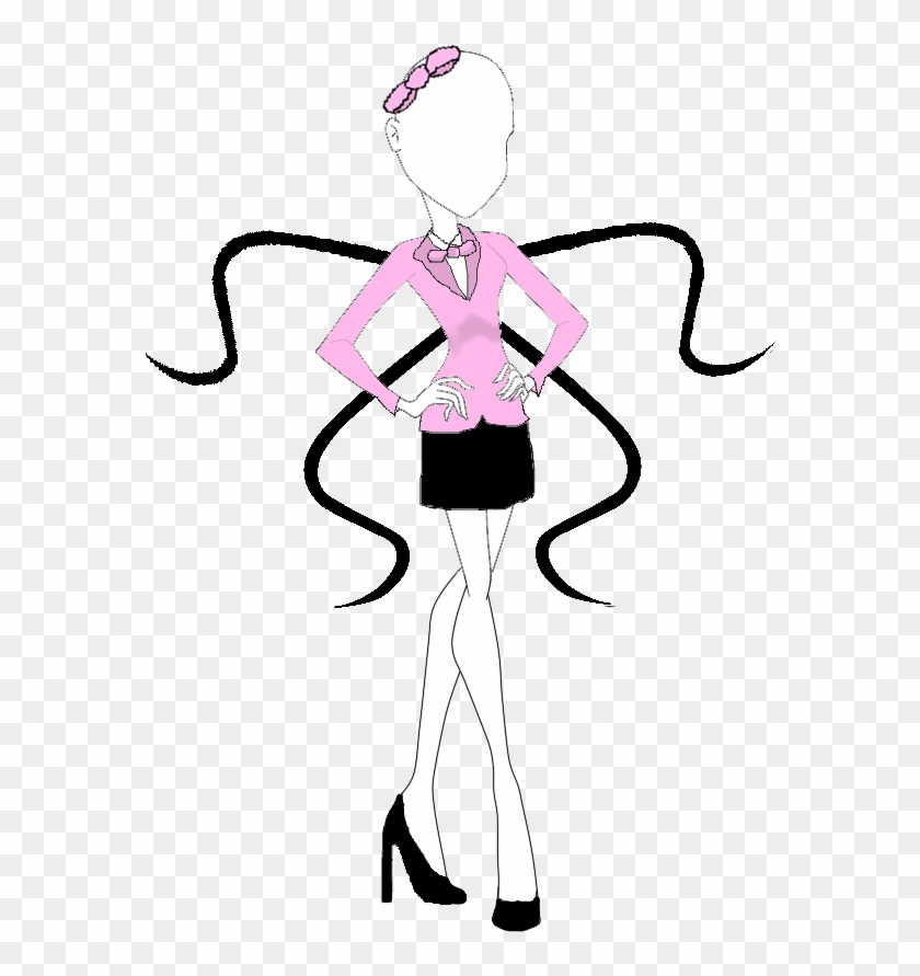 600 X 900 12 - Skinny Slender Man Clipart