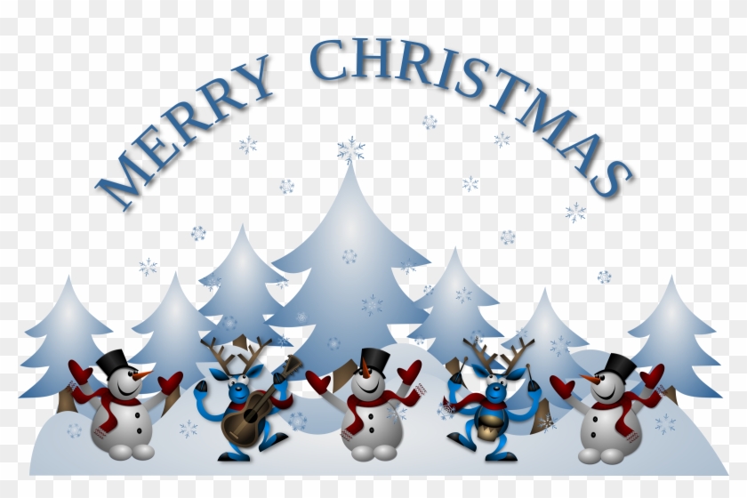 Merry Christmas Card Front - Merry Christmas Card Clipart